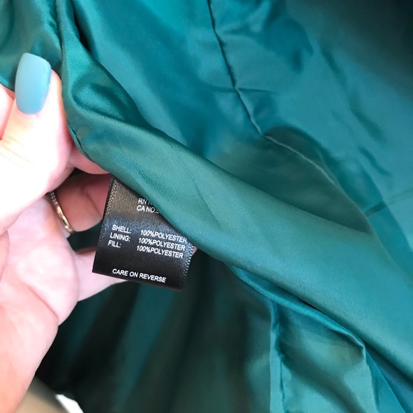 BLACK RIVET Quilted Puffer Vest in Evergreen - Picture 3 of 8